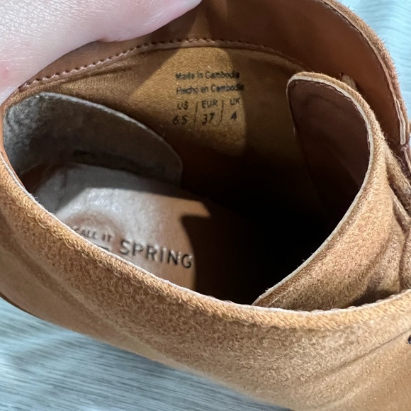 Call it spring camel color boots - Picture 4 of 5